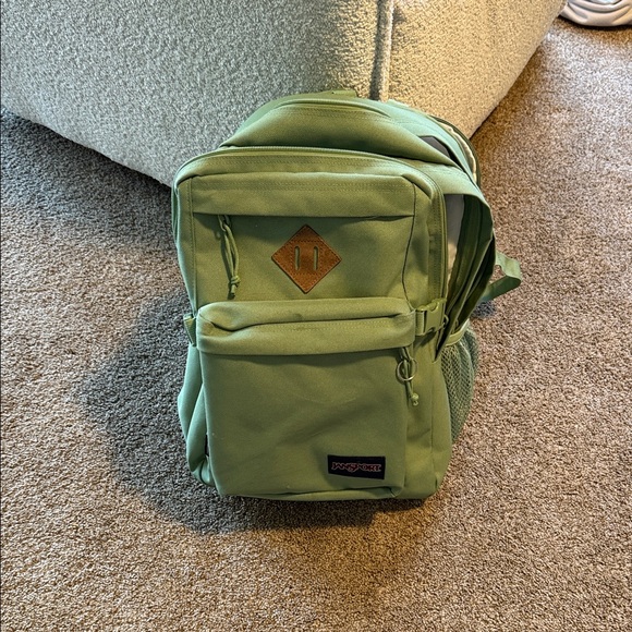 Jansport Mint Green Backpack - Picture 1 of 8